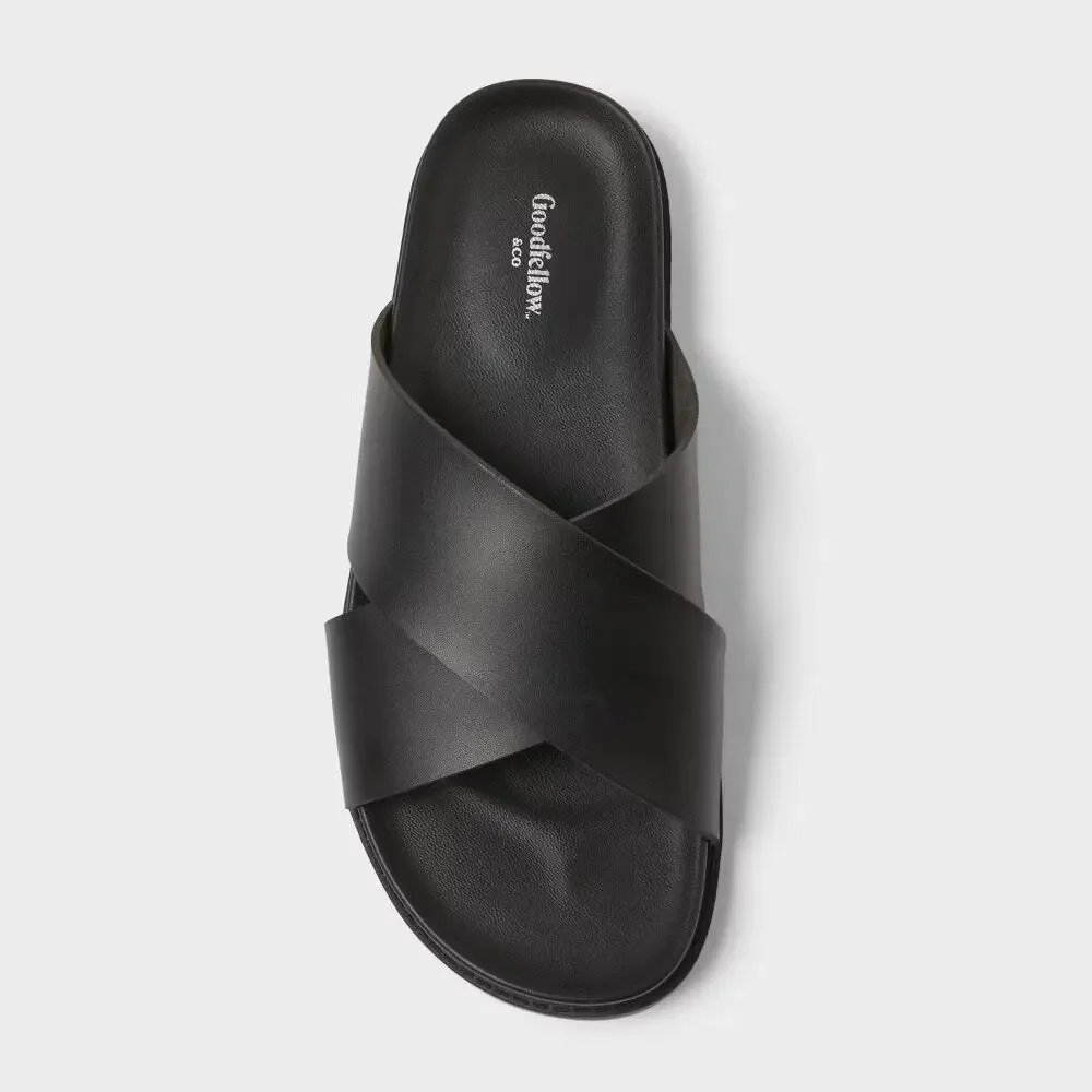 Men's Thomas X-Band Sandals - Goodfellow & Co - Black